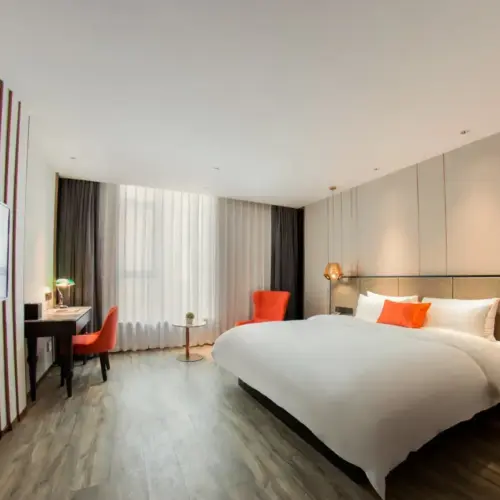 Business Double Bed Room (Mobile Screen Casting + Minibar)