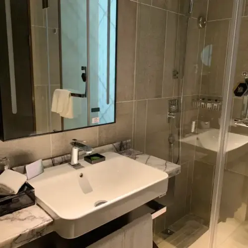 Business Double Bed Room (Mobile Screen Casting + Minibar)