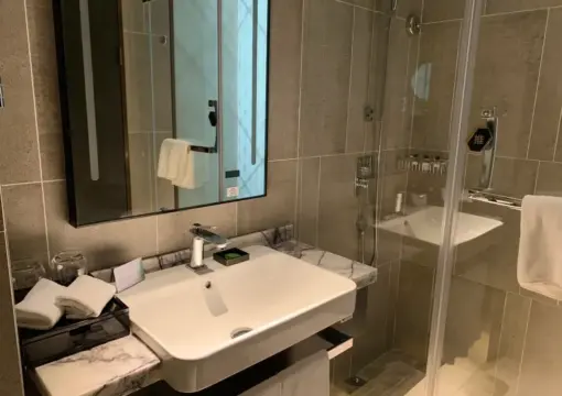 Business Double Bed Room (Mobile Screen Casting + Minibar)