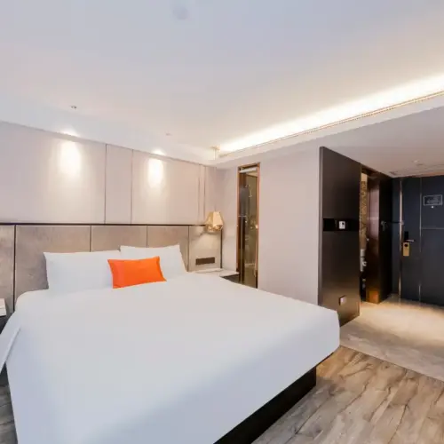 Business Double Bed Room (Mobile Screen Casting + Minibar)